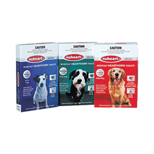 NuHeart Soluble Tablets for Dogs (23-45kg) - 6 Pack 1