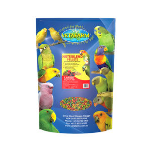 Vetafarm Nutriblend Large Parrot Pellets 8kg