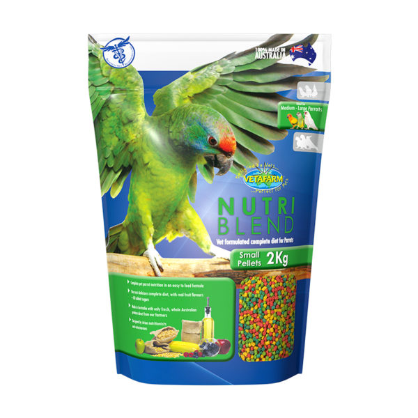 Vetafarm Nutriblend Small Parrot Pellets 2kg