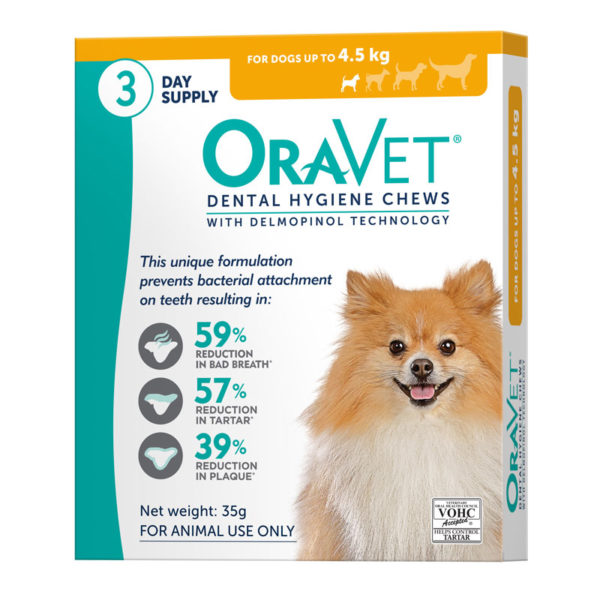 OraVet Dental Chews for Very Small Dogs - 3 Pack 1