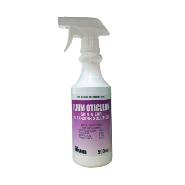 Oticlean Skin & Ear Cleansing Solution 500ml Spray 1