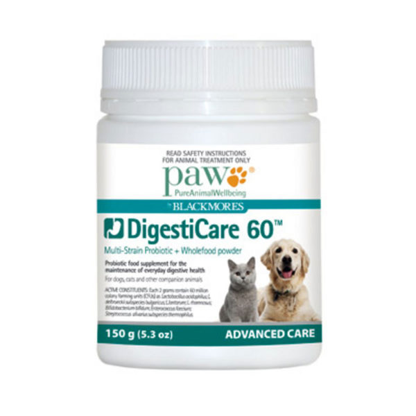 PAW DigestiCare 60 Probiotic Powder 150g 1