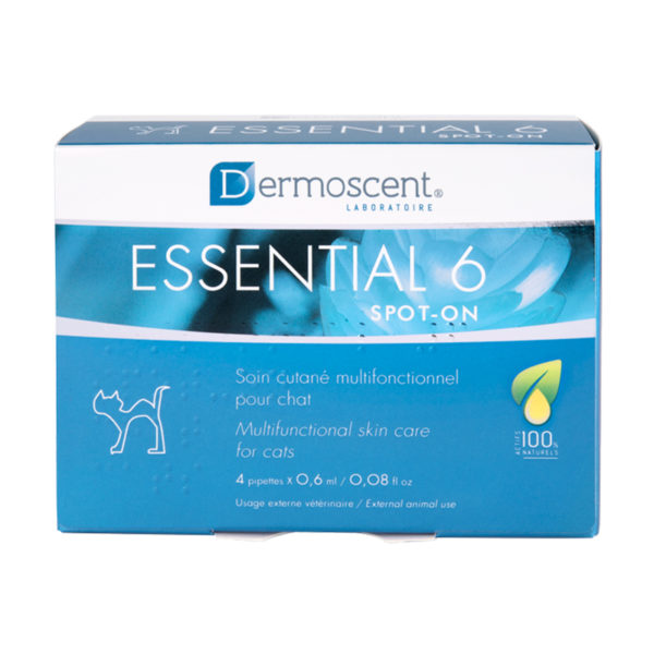 Dermoscent Essential 6 Spot On for Cats - 4 Pack