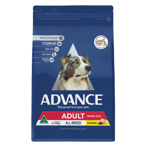 Advance Adult Dog Total Wellbeing All Breed Chicken 3kg 1