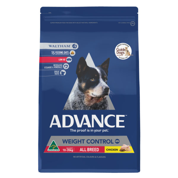 Advance Adult Dog Weight Control All Breed Chicken 2.5kg 1