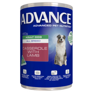 Advance Adult Dog All Breed Casserole with Lamb 400g x 12 Cans