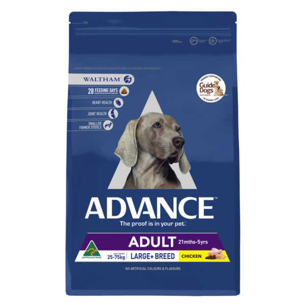 Advance Adult Dog Total Wellbeing Large+ Breed Chicken 15kg 1