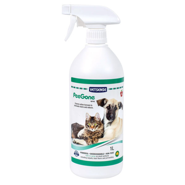 Vetsense PeeGone 1L Bottle with Trigger Spray 1