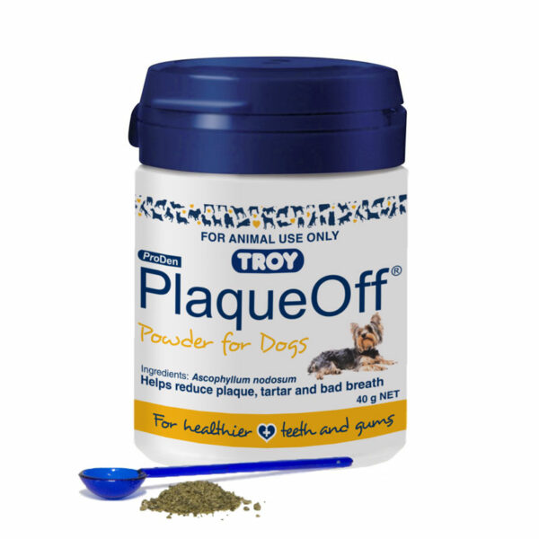 PlaqueOff Dental Powder for Dogs 40g