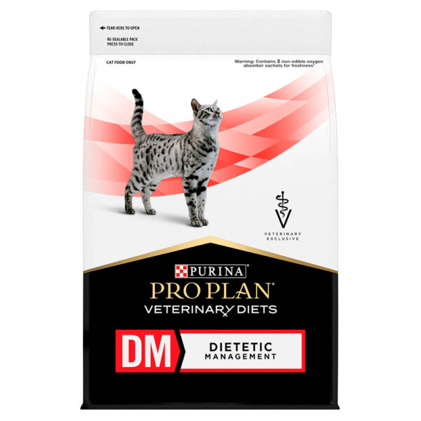 Purina Pro Plan Vet Diet Feline DM Dietetic Management 156g x 24 cans 1