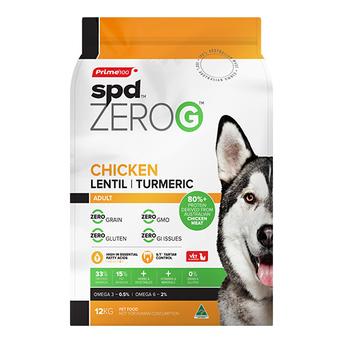 Prime100 SPD ZeroG Adult Dog Chicken