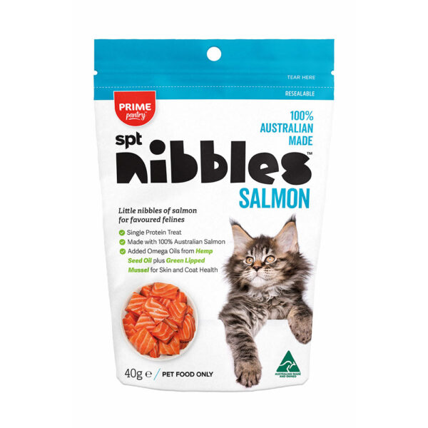 Prime Pantry SPT Nibbles Salmon Cat Treats 40g