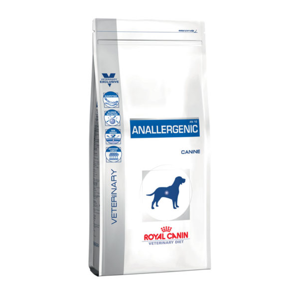 Royal Canin Vet Diet Canine Anallergenic 3kg 1