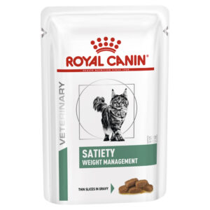 Royal Canin Vet Feline Satiety Weight Management Cat Wet Food 85g x 12 Pouches