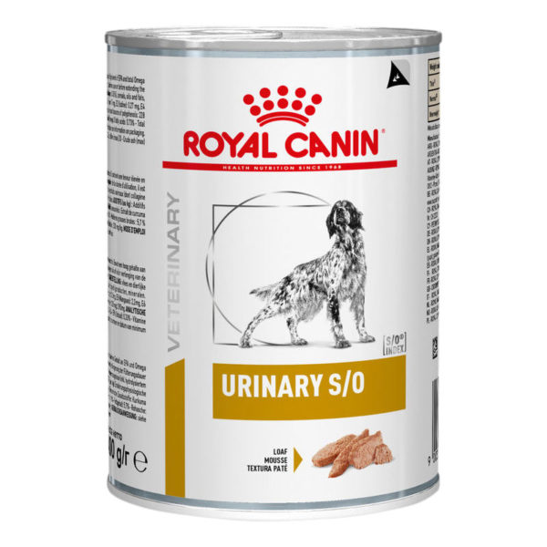 Royal Canin Vet Diet Canine Urinary S/O 410g x 12 Cans 1