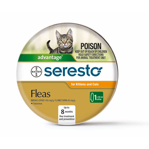 Seresto Flea & Tick Collar for Kittens & Cats 1