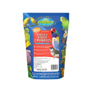 Vetafarm Finch and Budgie Crumbles 450g