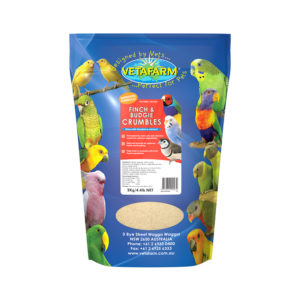 Vetafarm Finch and Budgie Crumbles 2kg