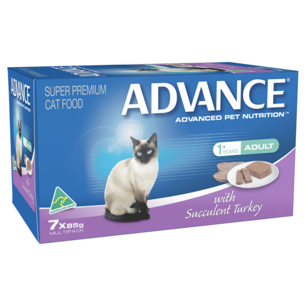 Advance Adult Cat with Succulent Turkey 85g x 7 cans 1