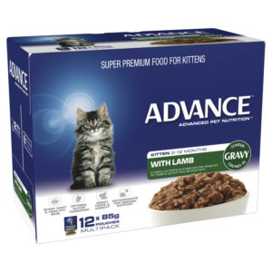 Advance Kitten with Lamb in Gravy 85g x 12 Pouches