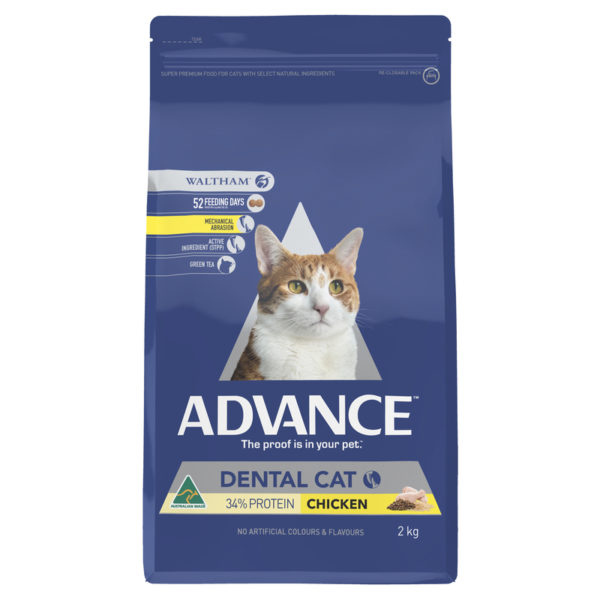Advance Adult Cat Dental Chicken 2kg 1