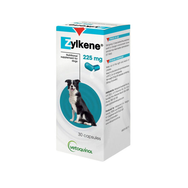 Zylkene 225mg for Medium Dogs - 30 Capsules 1